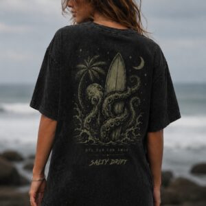Camiseta Oversized - Pulpo