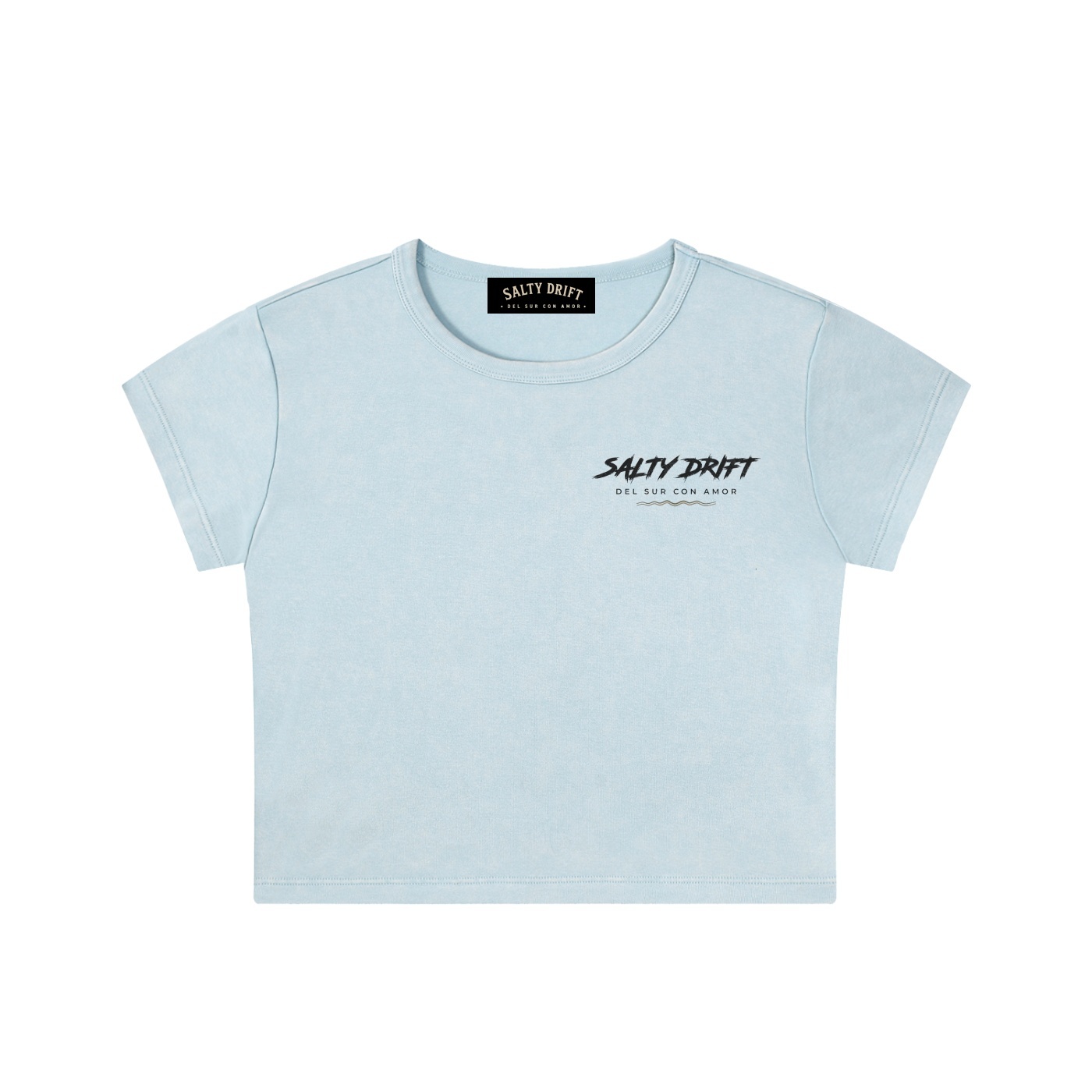 Snow Washed Crop Top - Image 4