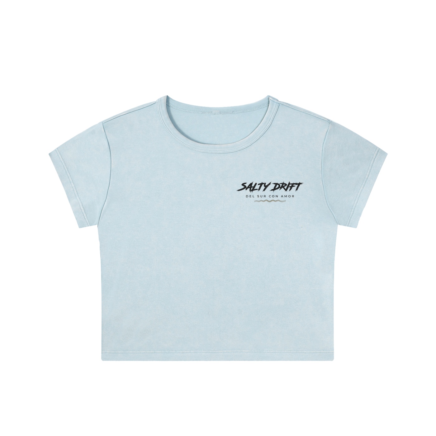 Snow Washed Crop Top - Image 3
